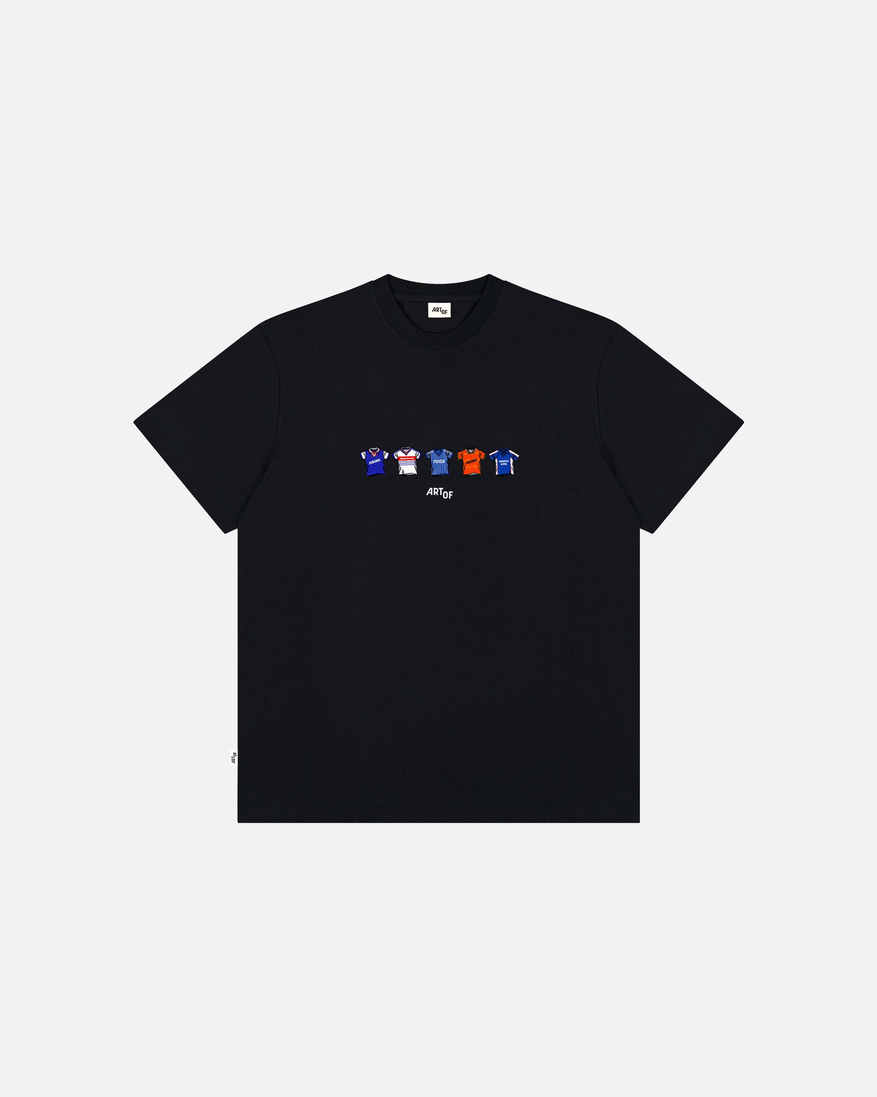 ART OF ITFC Printed Classics Tee | Black Graphic Football T-shirt