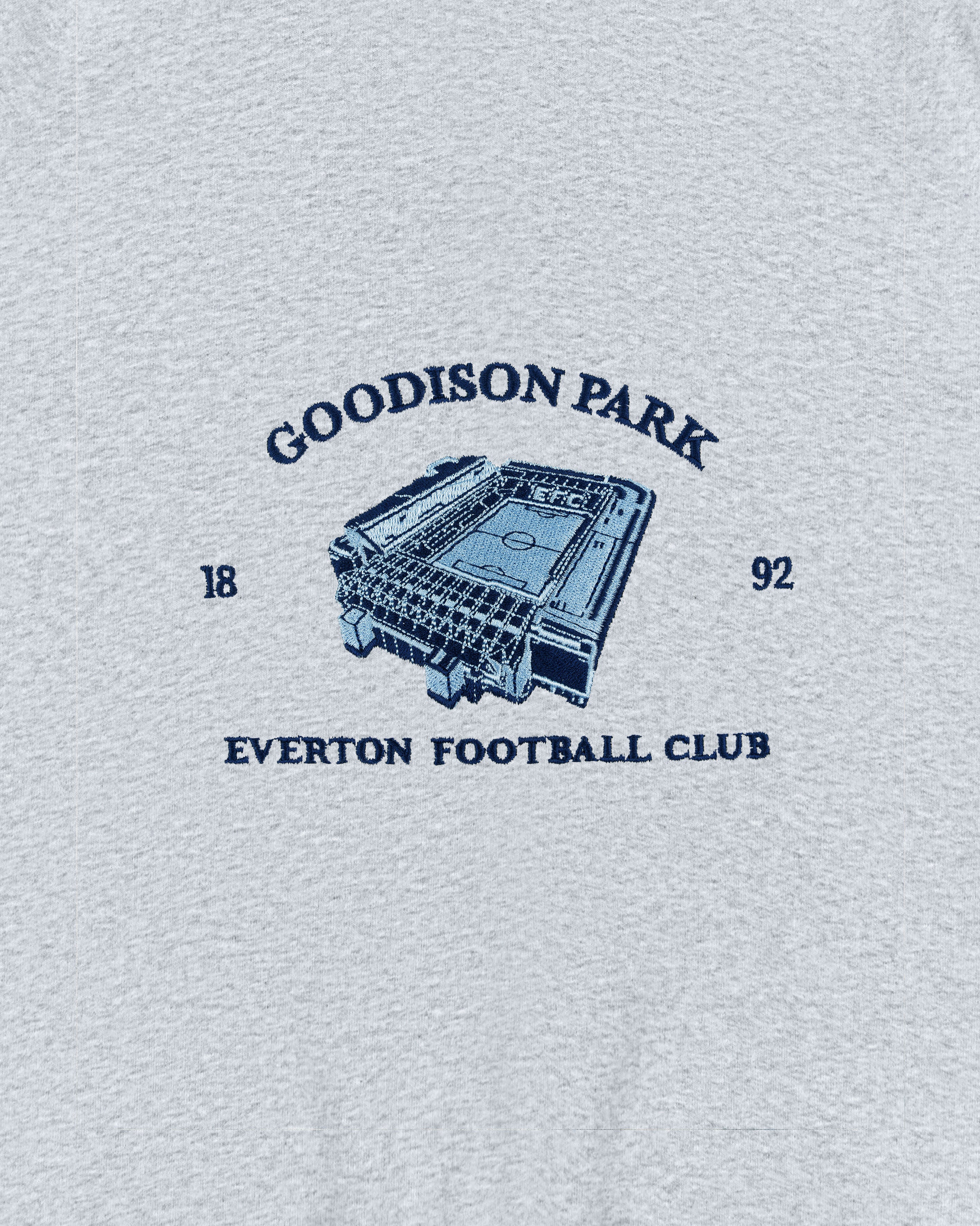 AOF x Everton Goodison Park Embroidered Hoodie | Art of Football