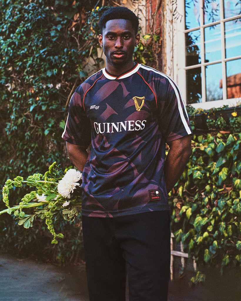 ART OF x Guinness Season 2 Football Shirt | Burgundy Football Top