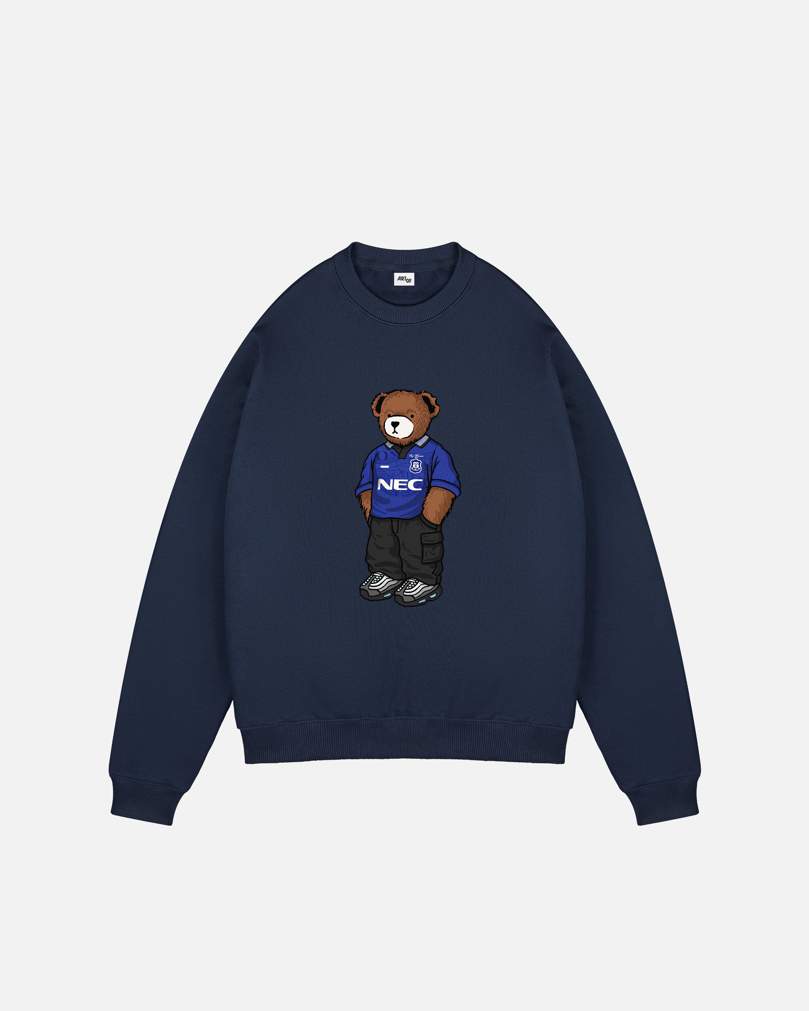 ART OF Everton Home Pickles Sweat | Navy EFC Football Top