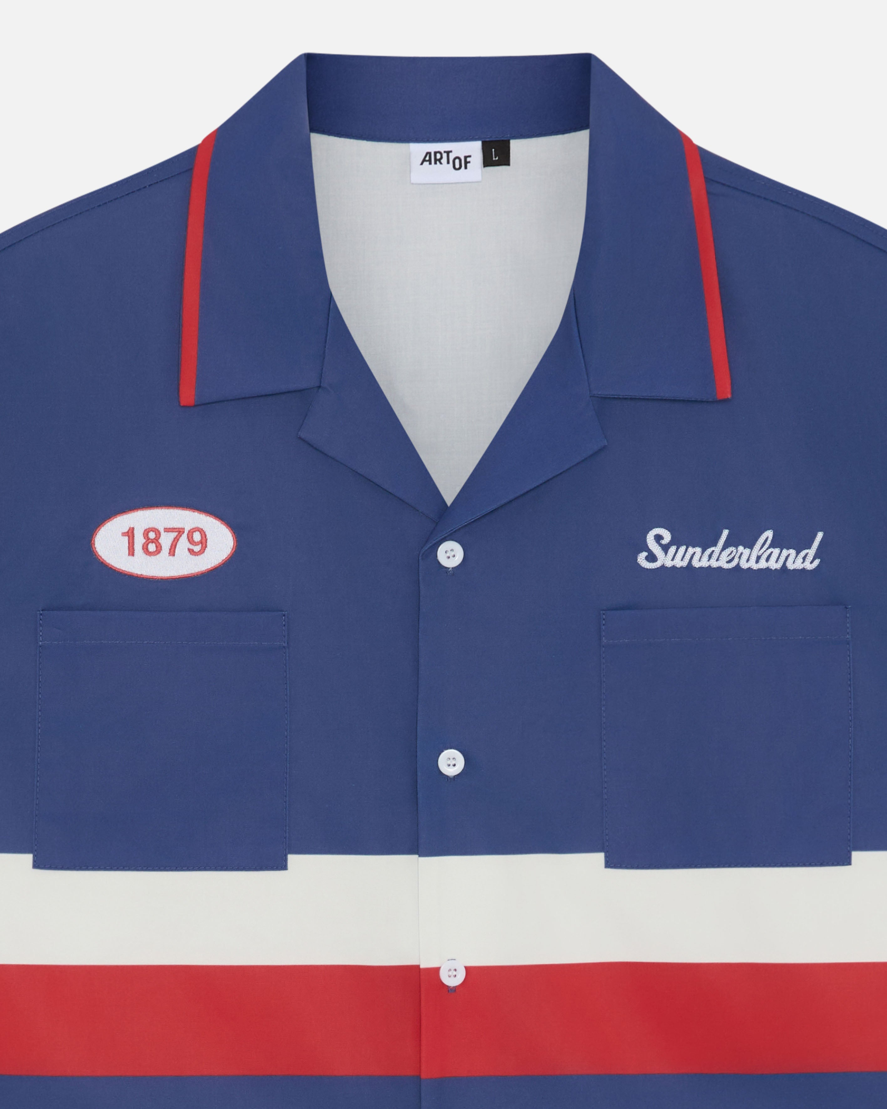 ART OF x Sunderland Button Down Bowling Shirt