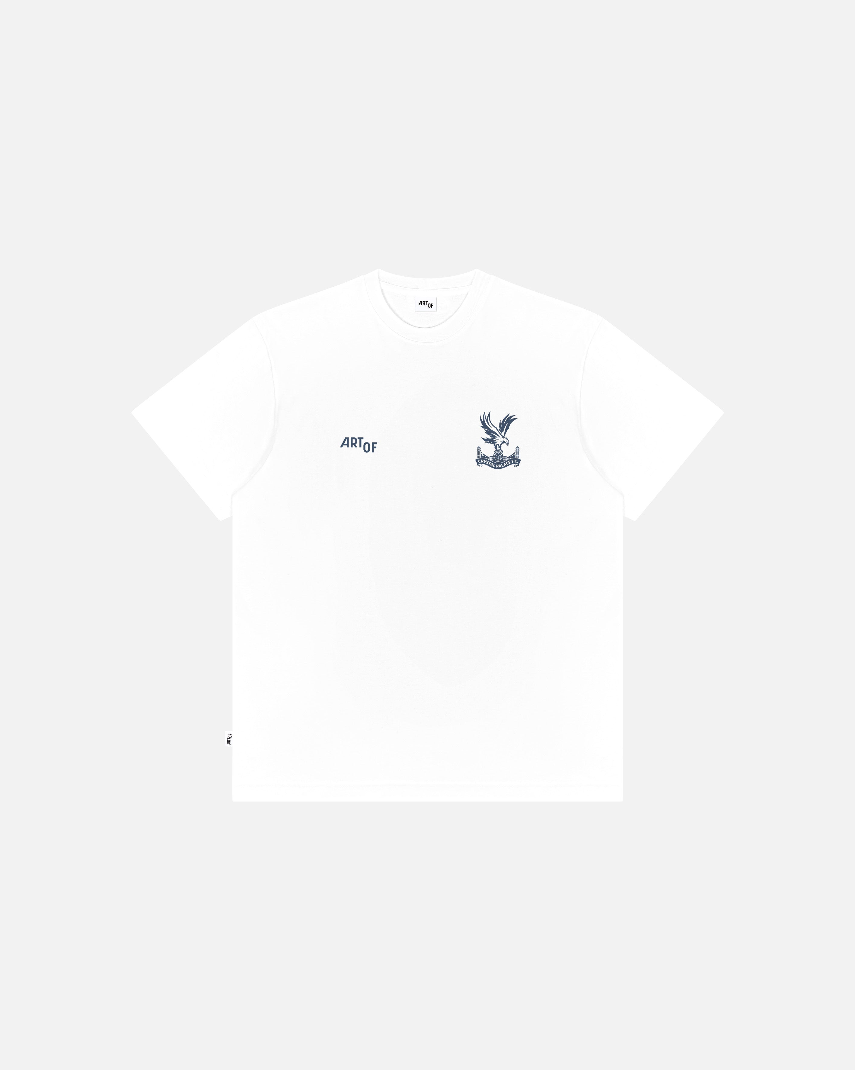 ART OF x Crystal Palace European Tour Tee | White Football T-shirt