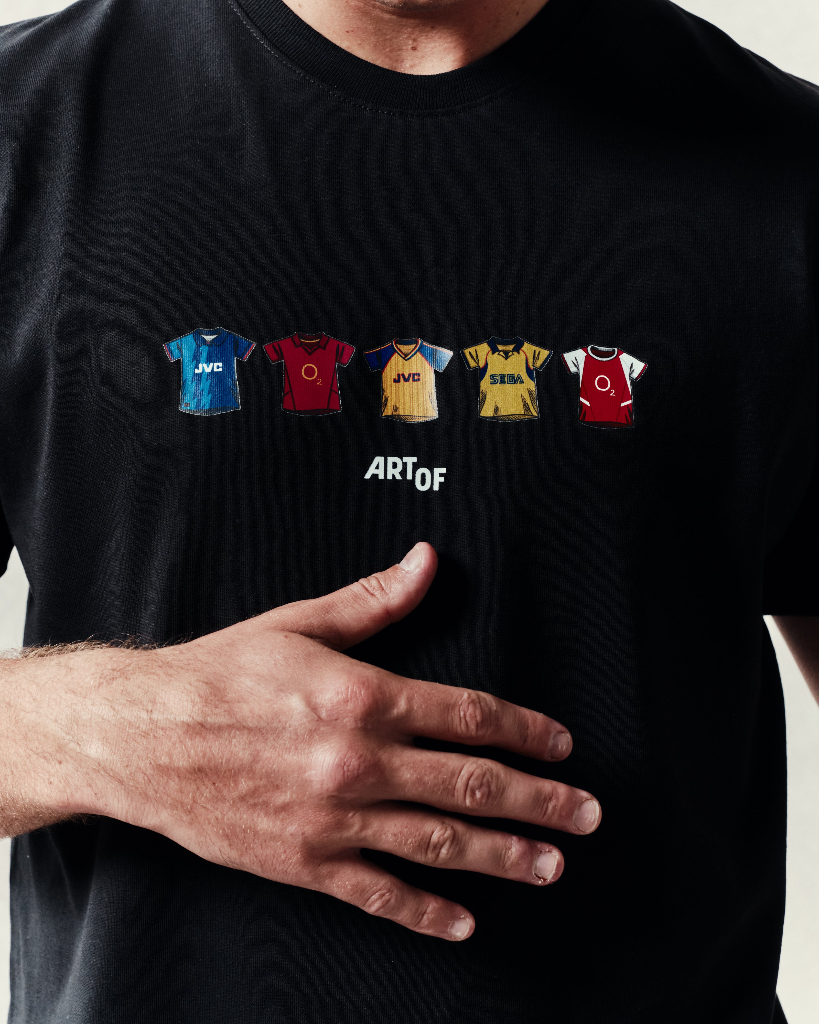 ART OF AFC Classics Tee | Black Graphic Football T-shirt