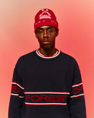 ART OF Forest Heritage Beanie | NFFC Red Knitted Football Accessories