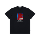 Black Printed Premium T-Shirt Front