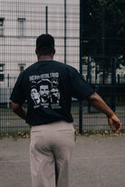 ART OF Secret Tournament Heavy Metal Trio Tee | Black Football T-shirt