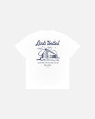 ART OF x Leeds United Motel Tee | LUFC White Graphic Football T-shirt