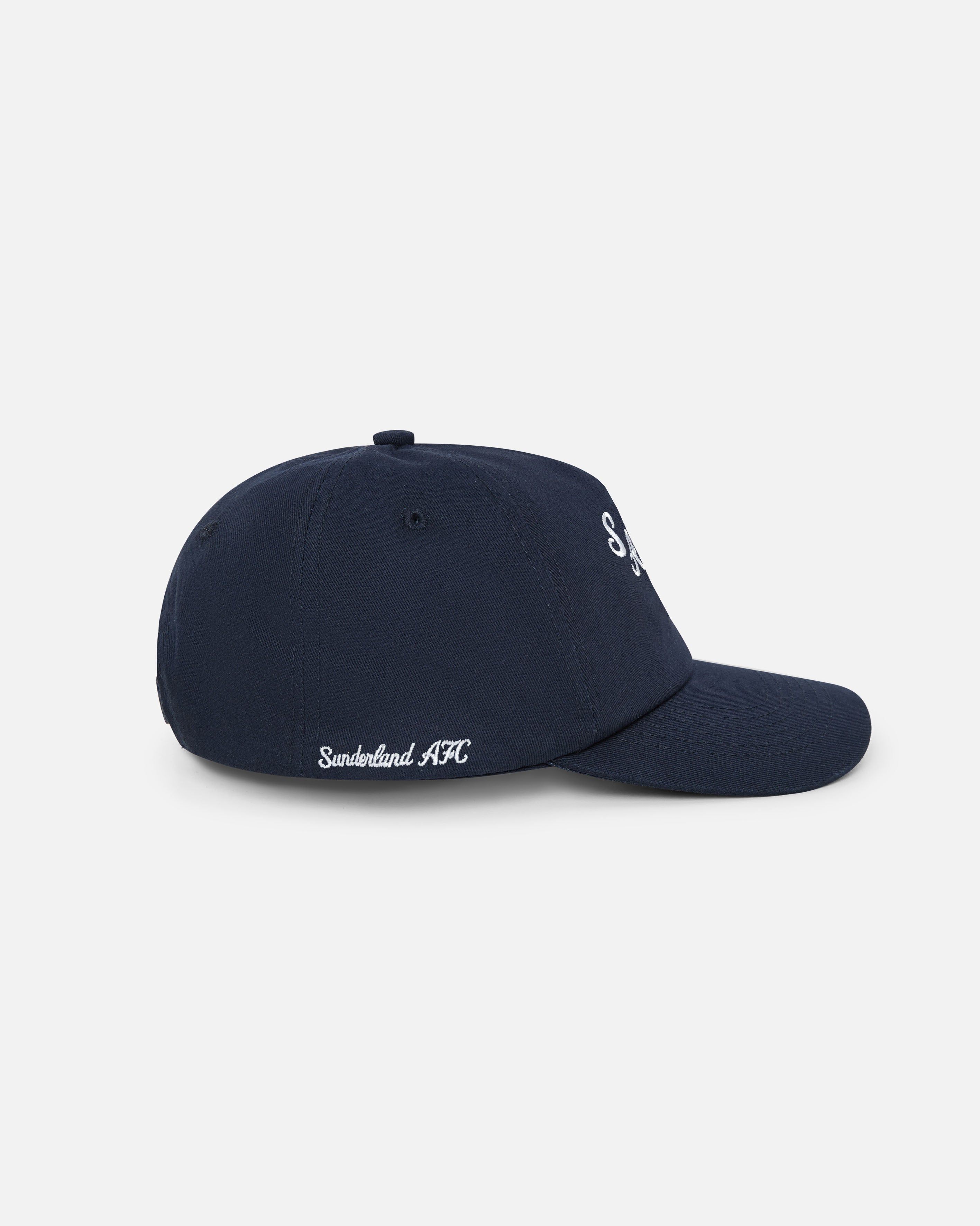 ART OF Sunderland Script Snapback Cap | Navy Embroidered Football Hat