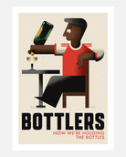 ART OF AFC The Bottlers Framed Print | Football Wall Art