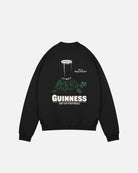 ART OF Guinness It's a Long Season Black Sweat | Graphic Football Top