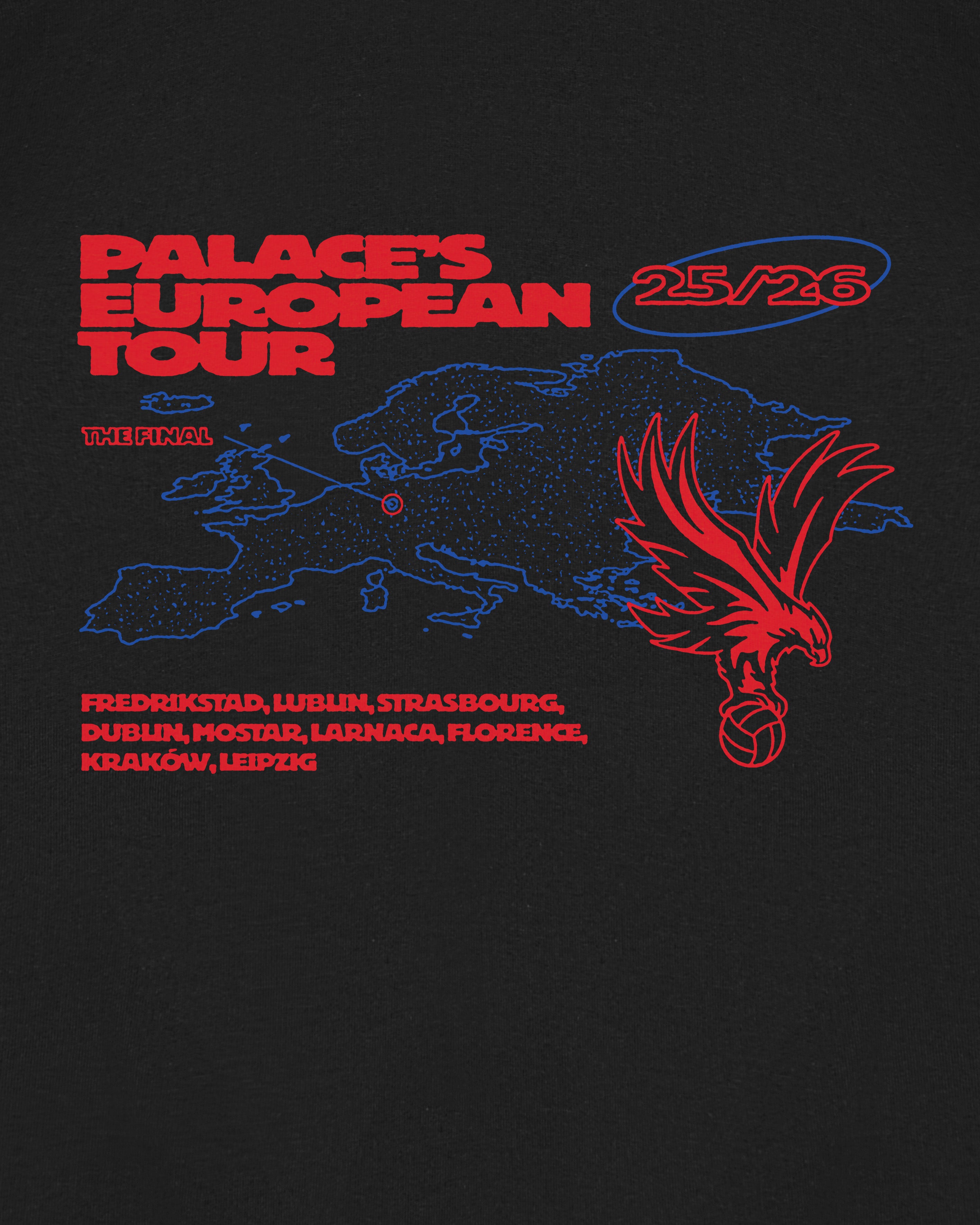 ART OF x Crystal Palace London To Leipzig Sweat | Black Football Top