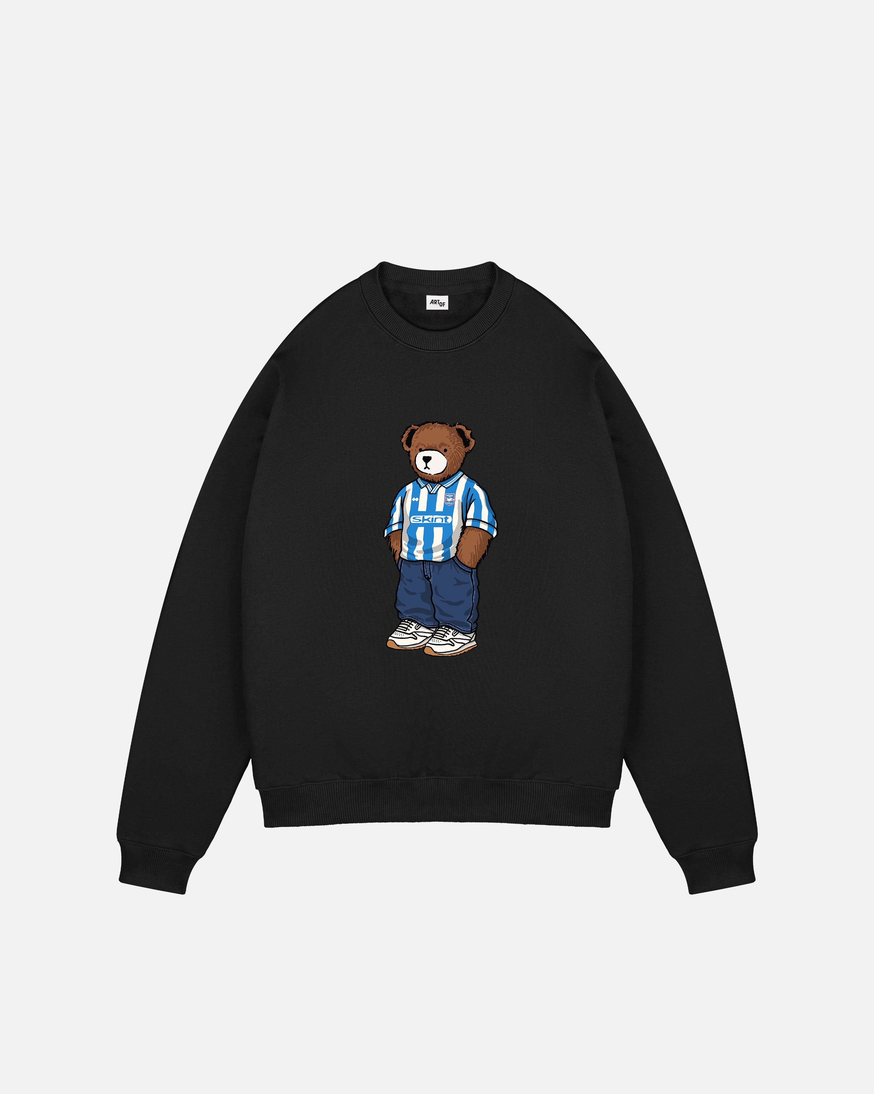 ART OF Brighton Home Pickles Sweat | BHAFC Black Graphic Football Top
