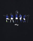 ART OF x Everton Icons Tee | Black Graphic Football T-shirt