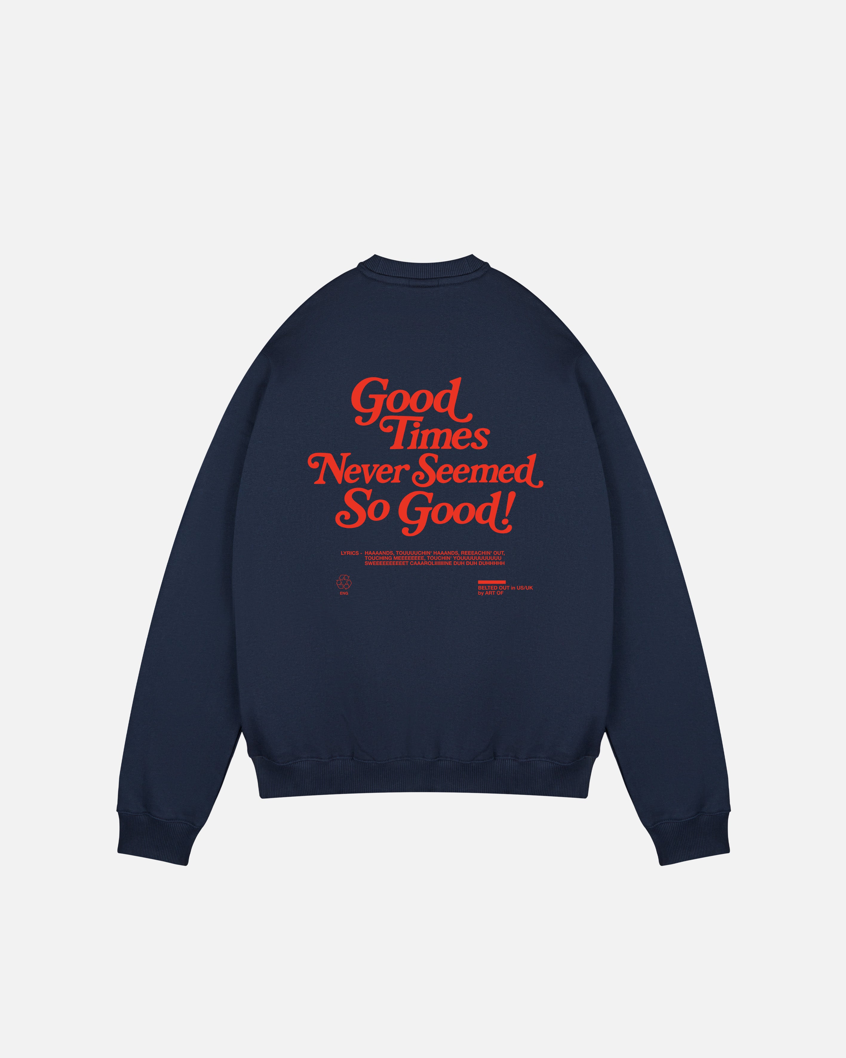 ART OF So Good Sweat | England Navy Graphic Football Top