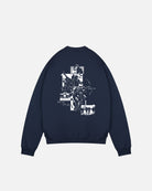 ART OF AFC 03/04 Moodboard Sweat | Navy Graphic Football Top