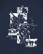 ART OF AFC 03/04 Moodboard Sweat | Navy Graphic Football Top