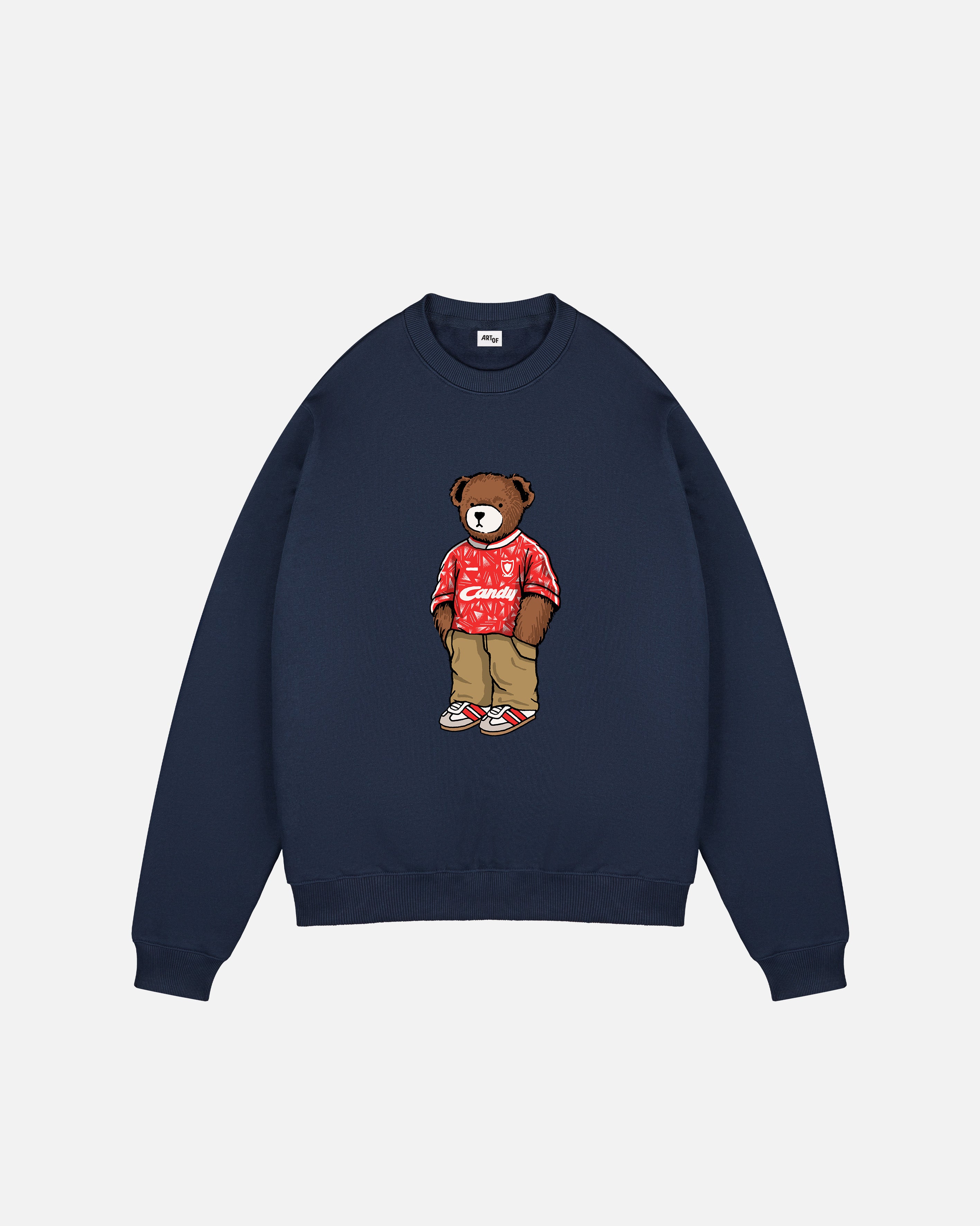 ART OF LFC Home Pickles Sweat | Liverpool Navy Graphic Football Top