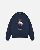 ART OF QPR Home Pickles Sweat | Navy Graphic Printed Football Top