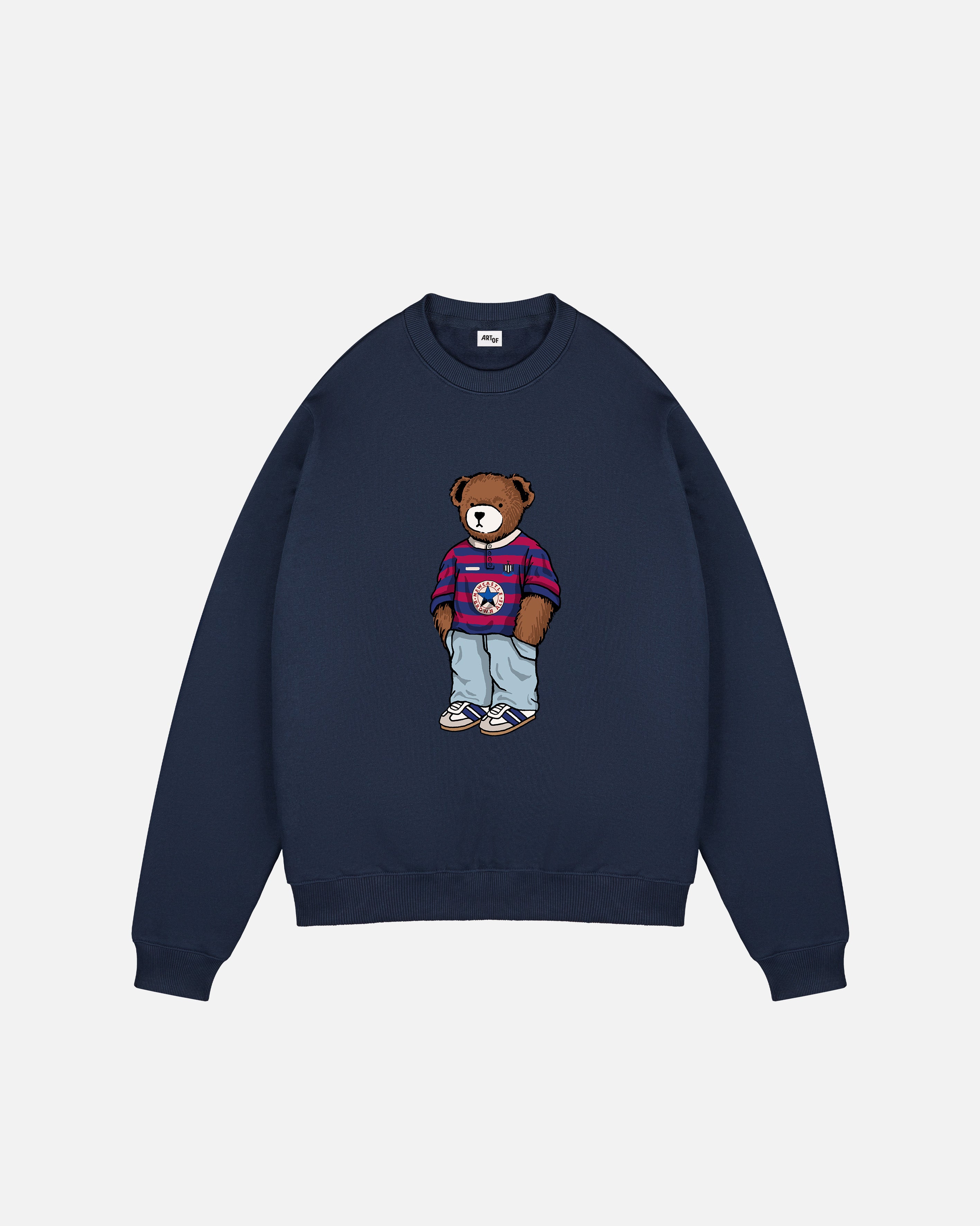 ART OF Toon Away Pickles Sweat | NUFC Navy Graphic Football Top