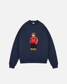 ART OF United Home Pickles Sweat | MUFC Navy Graphic Football Top
