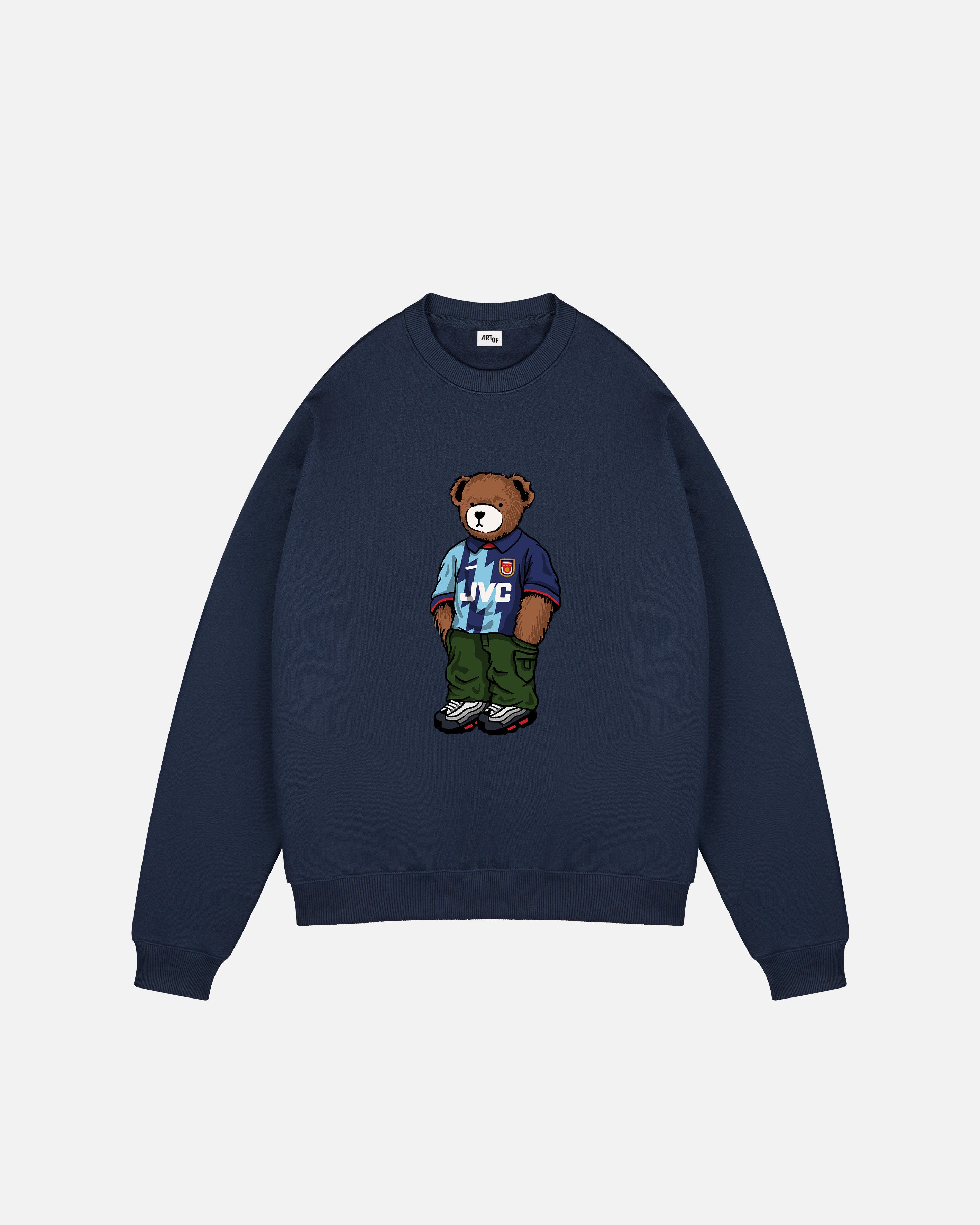 ART OF AFC Away Pickles Navy Sweat | Arsenal Printed Football Top