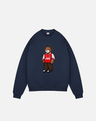 ART OF AFC Home Pickles Sweat | Navy Arsenal Printed Football Top