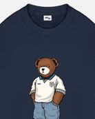 ART OF ENG '90 Pickles Sweat | Navy Printed Football Top