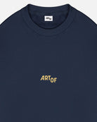 ART OF AFC 03/04 Moodboard Sweat | Navy Graphic Football Top