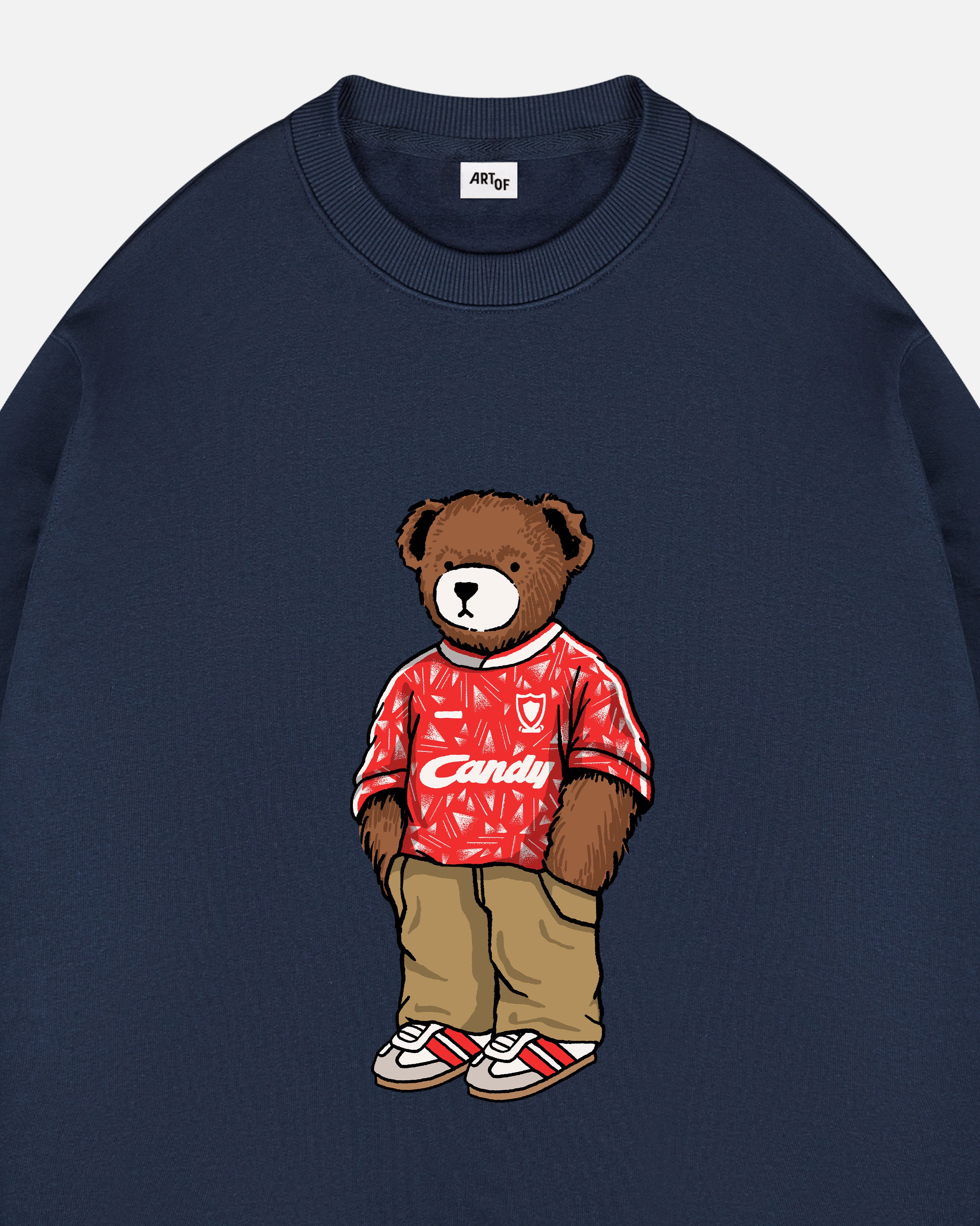 ART OF LFC Home Pickles Sweat | Liverpool Navy Graphic Football Top