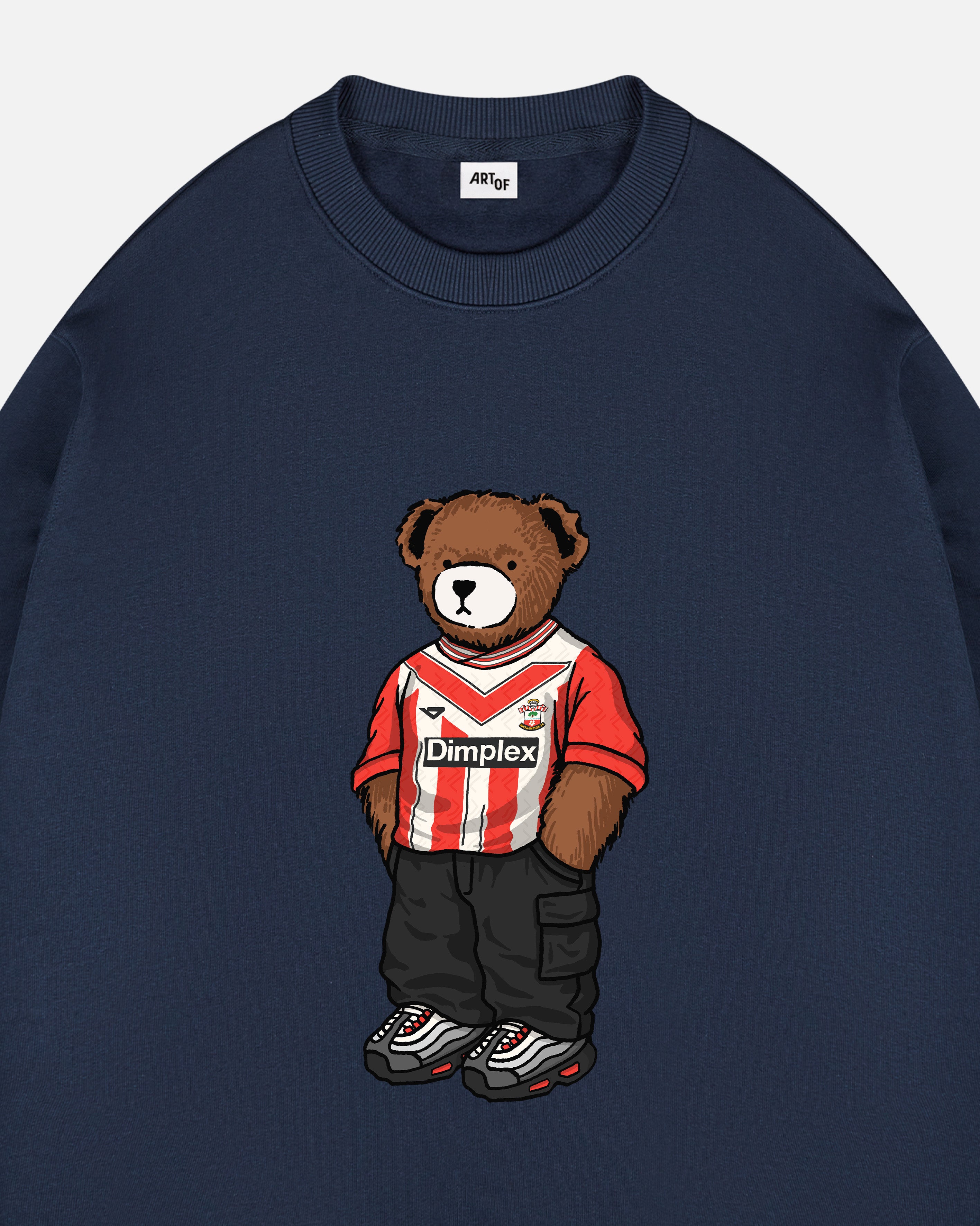 ART OF Southampton Home Pickles Sweat | SFC Navy Graphic Football Top