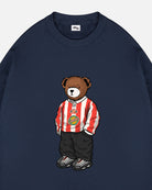 ART OF Sunderland Home Pickles Sweat | SAFC Navy Graphic Football Top