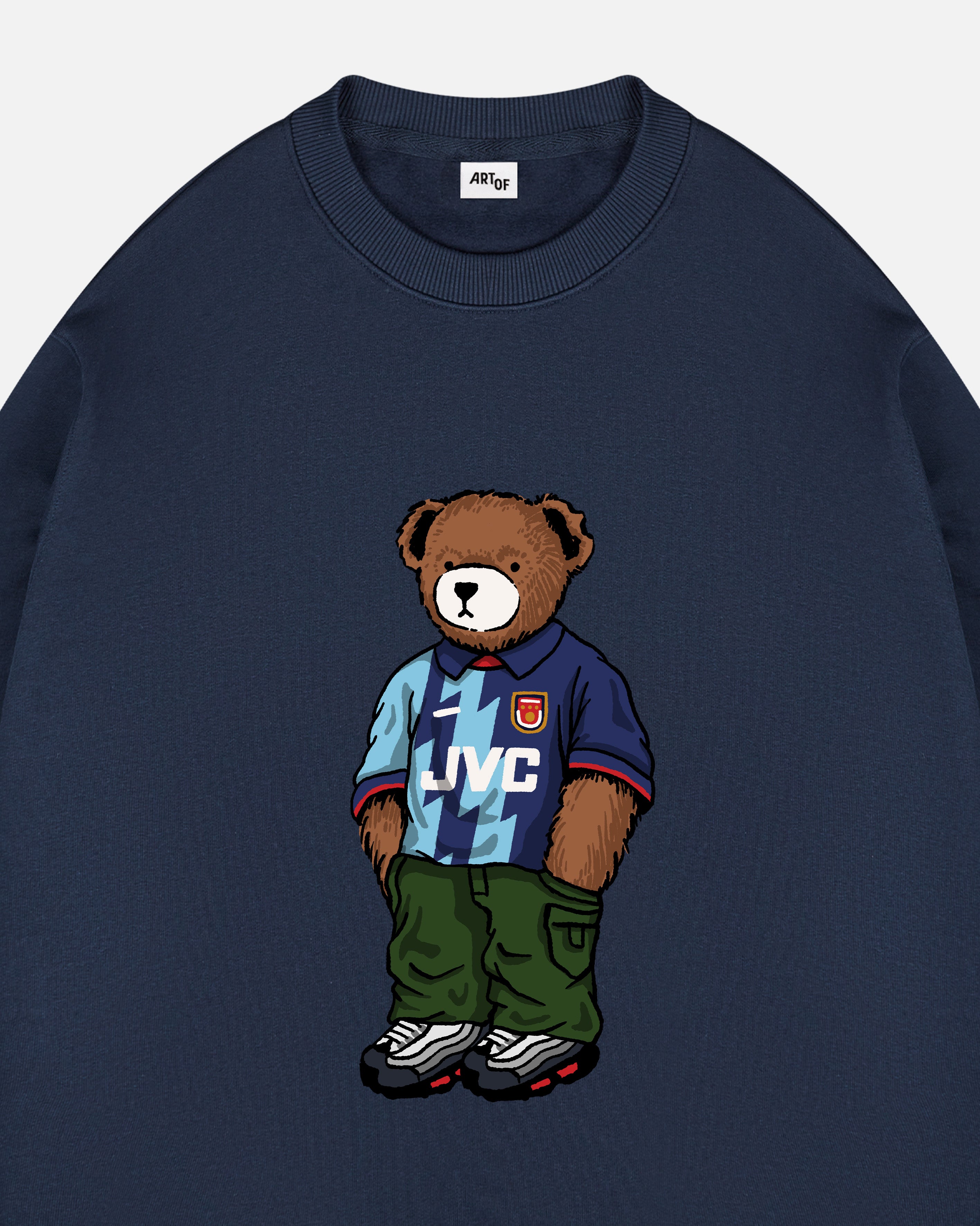 ART OF AFC Away Pickles Navy Sweat | Arsenal Printed Football Top