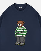 ART OF Bhoys Home Pickles Sweat | Navy Celtic Printed Football Top