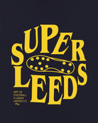 ART OF x Leeds Super Leeds Tee | Navy Graphic Football T-shirt