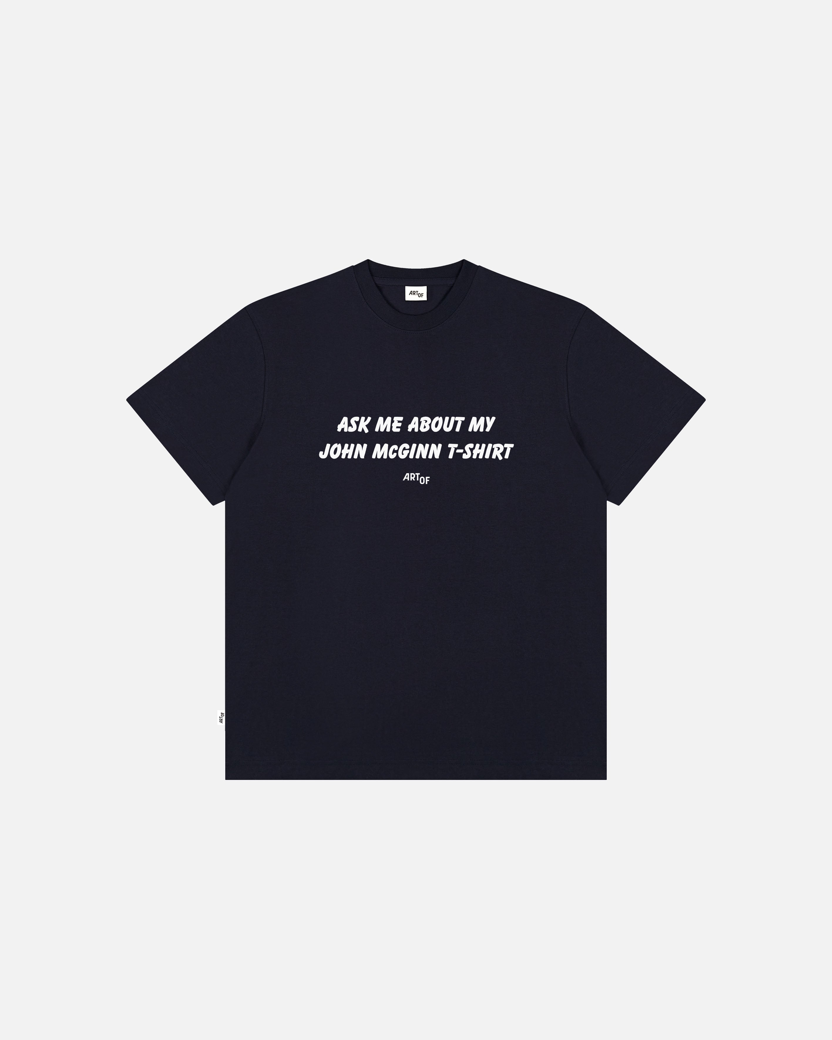 ART OF Super John McGinn Tee | Scotland Navy Graphic Football T-shirt