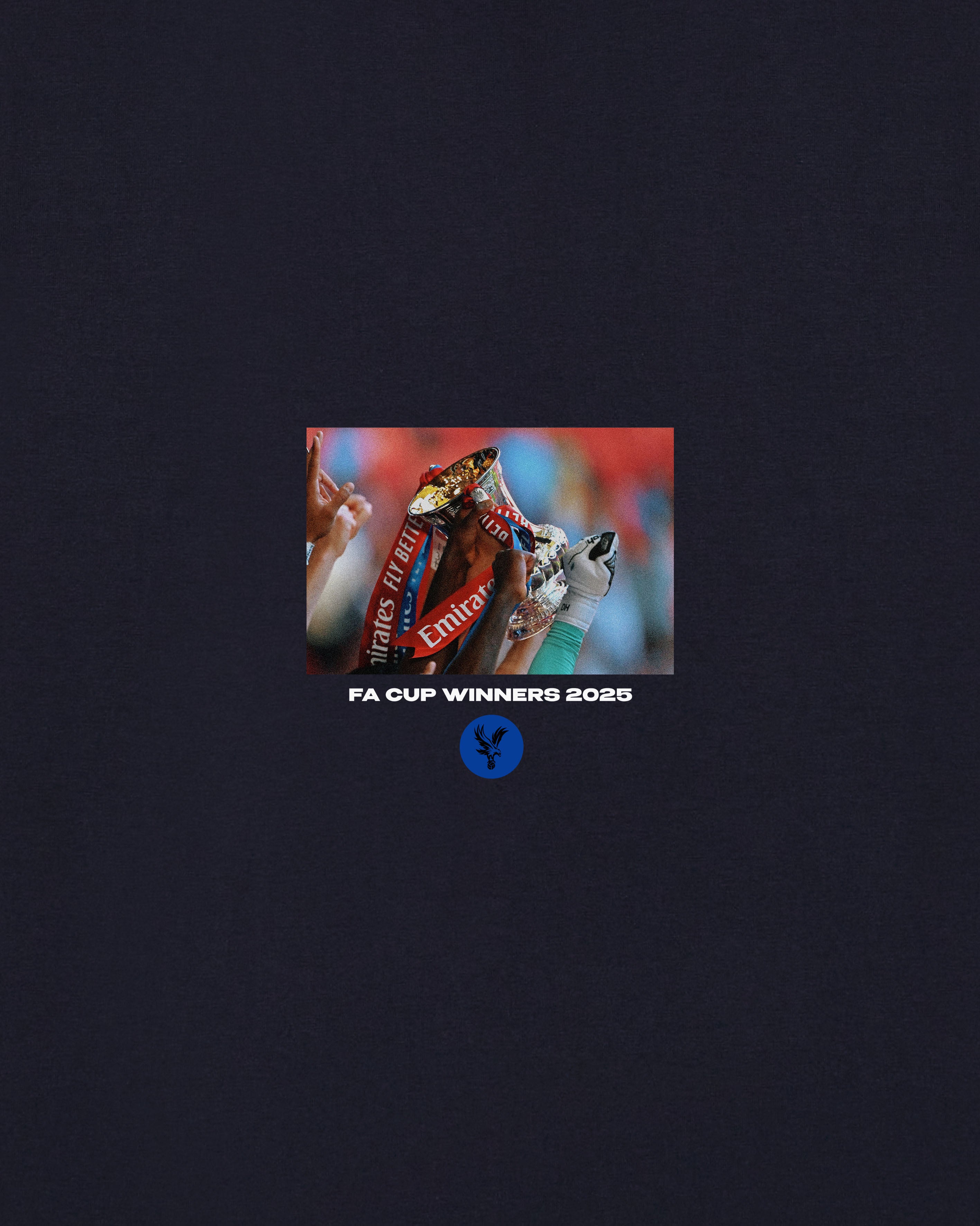 ART OF x Crystal Palace Exhibition Tee | Navy Graphic Football T-shirt