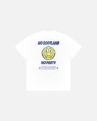 ART OF No Scotland No Party Tee | White Graphic Football T-shirt
