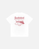 ART OF x Sunderland Motel Tee | SAFC White Graphic Football T-shirt