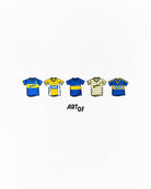 ART OF x Boca Printed Classics Tee | White Graphic Football T-shirt